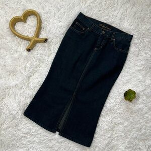 Ralph Lauren Blue Pencil Skirt